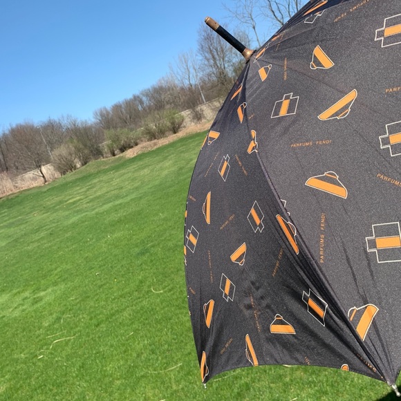 Vintage Fendi Parfums Umbrella - Picture 3 of 6